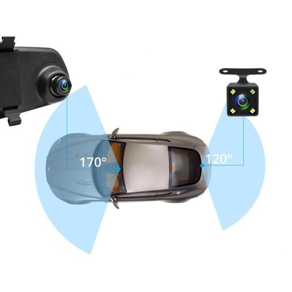 Retroviseur Caméra avant & arriére Full HD 1080P