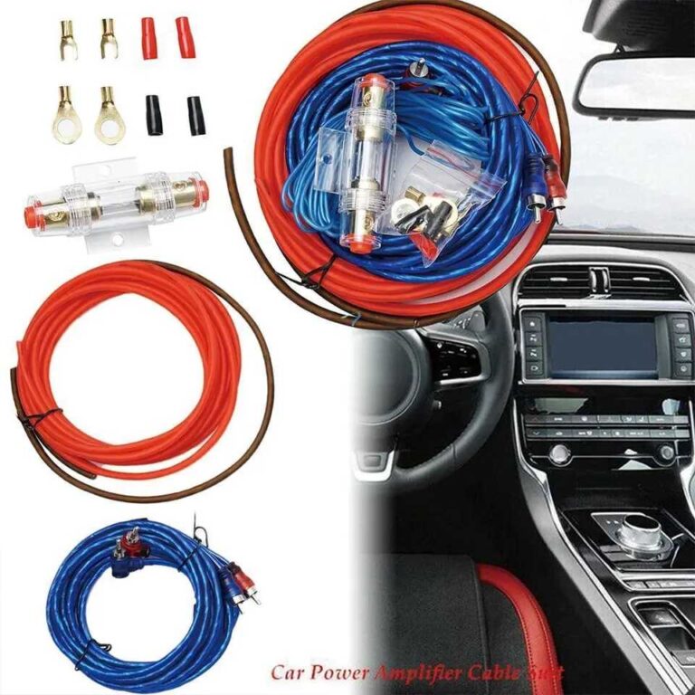 Kit d'installation de fils Audio pour voiture 1500W