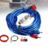Kit d'installation de fils Audio pour voiture 1500W