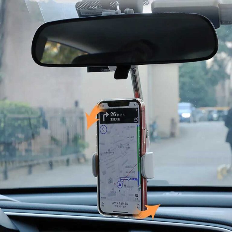 Support de téléphone multifonction réglable pour voiture