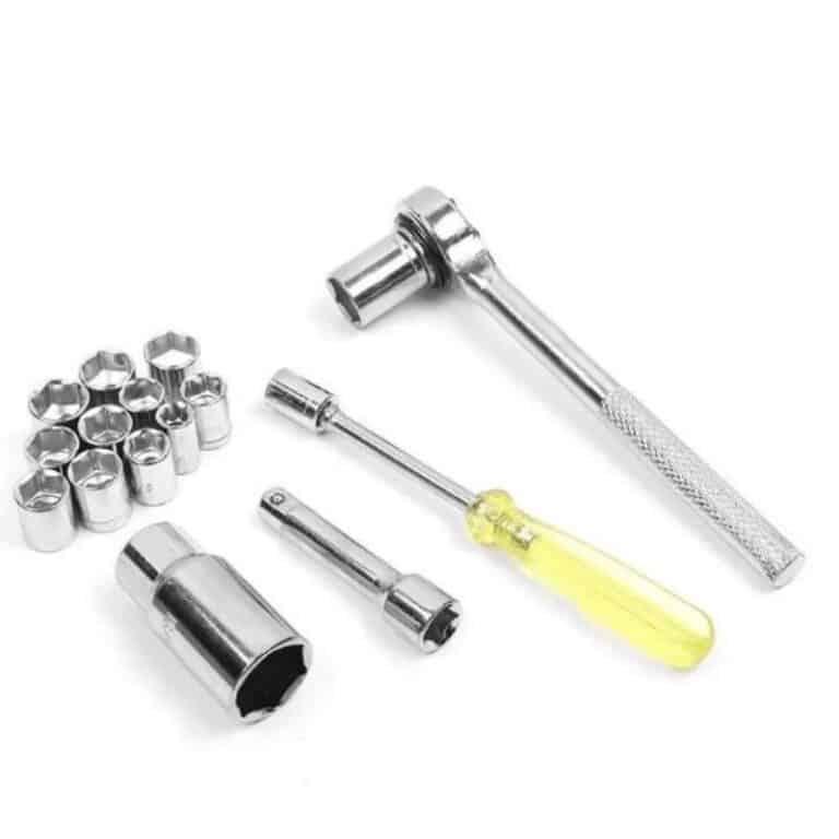 Caisse A Outils - 40 Pièces - Gris