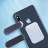 Support de téléphone magnétique de voiture avec tige plate