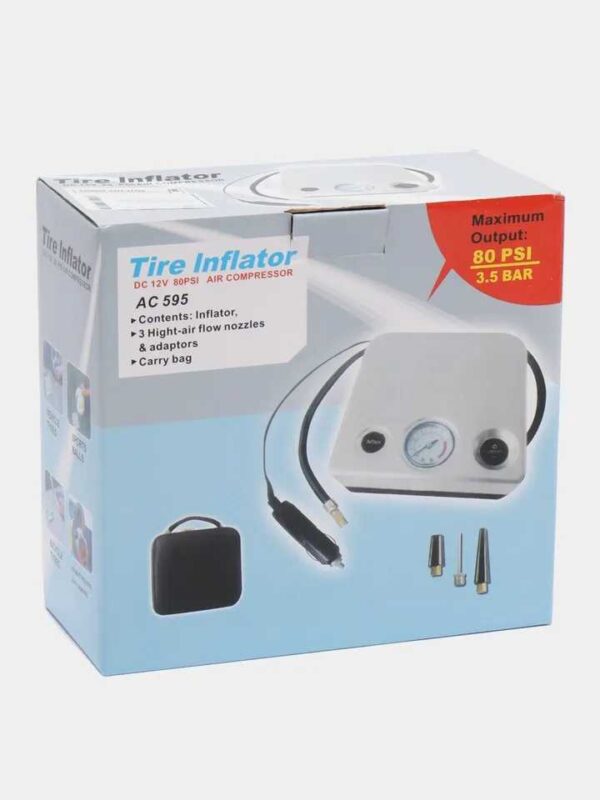 Compresseur Gonflleur Voitures 1 Piston 12V