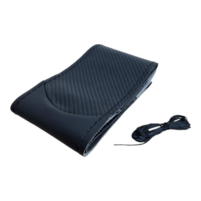 Couvre Volant en Cuir et Carbon à Coudre