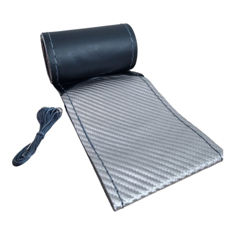 Couvre Volant en Cuir et Carbon à Coudre