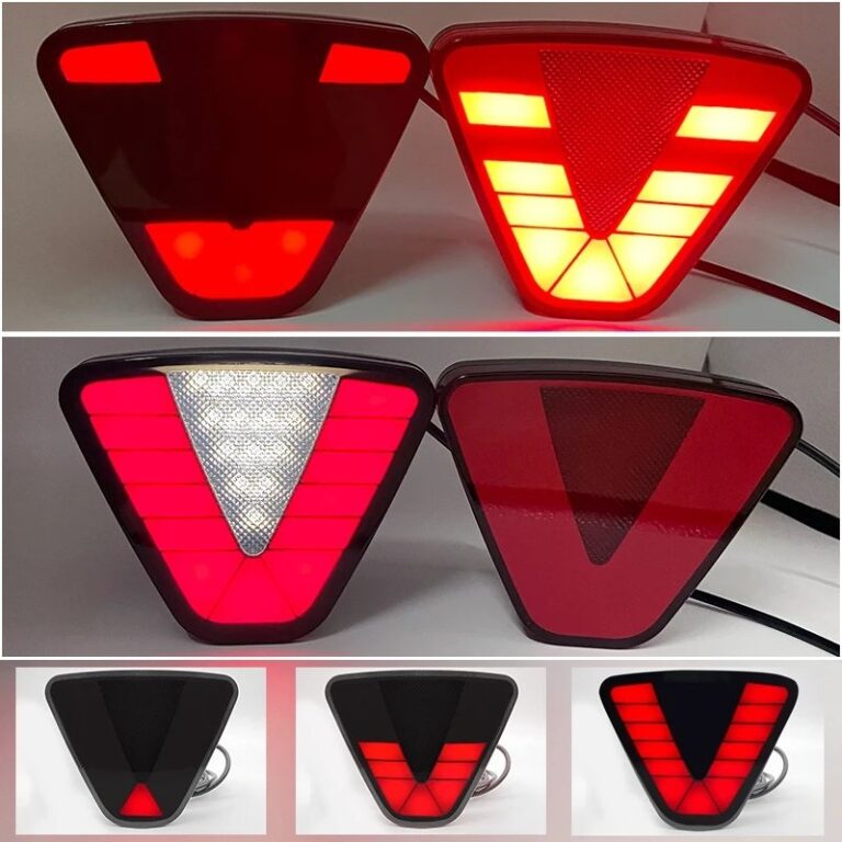 Feu arrière dynamique de voiture Style F1, de freinage et de recul