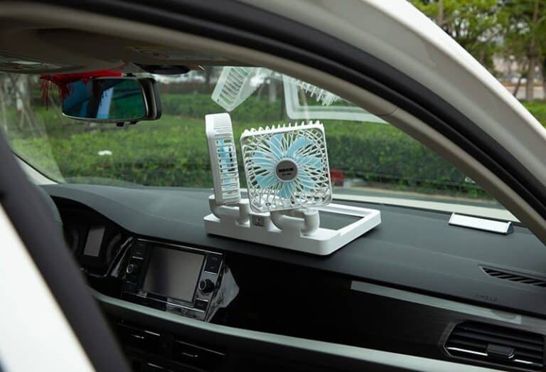 Ventilateur double tête à énergie solaire