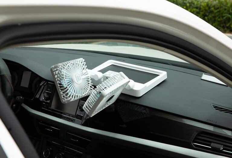 Ventilateur double tête à énergie solaire