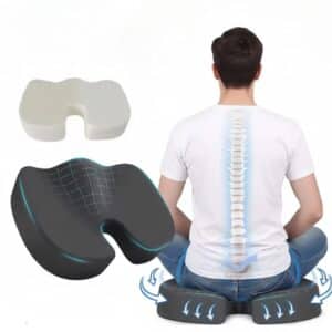 Coussin de siège orthopédique mousse à mémoire