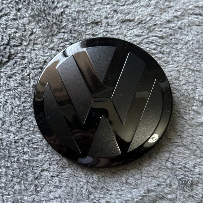 Logo VW Black Black Avant&Arrière