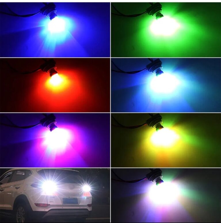 2Pcs Lampe Led Multicouleur 9 SMD