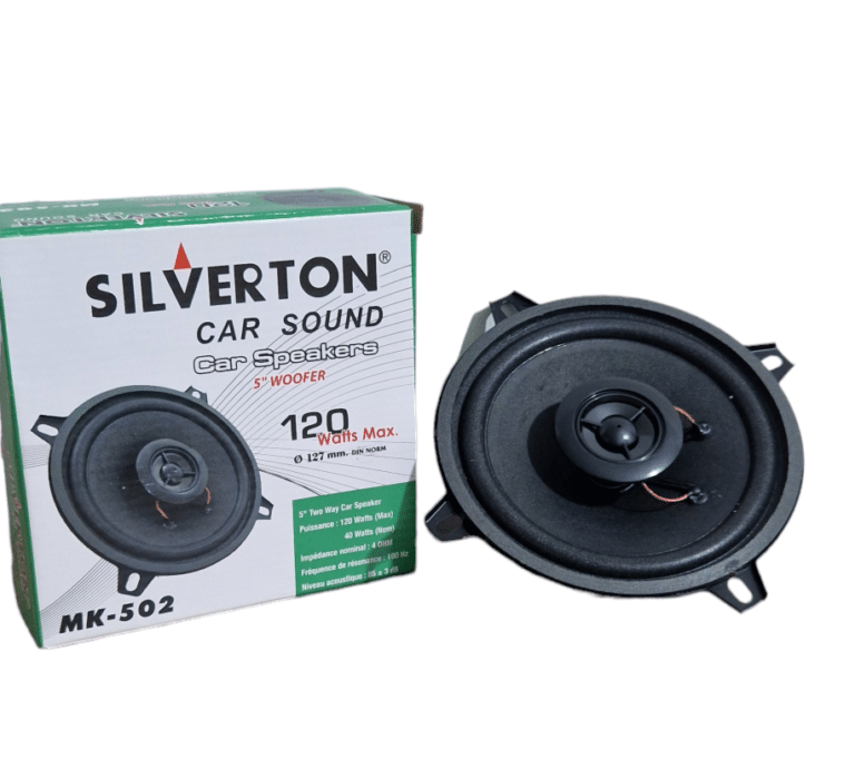 Haut Parleur Auto Standard 127mm 120W SILVERTON