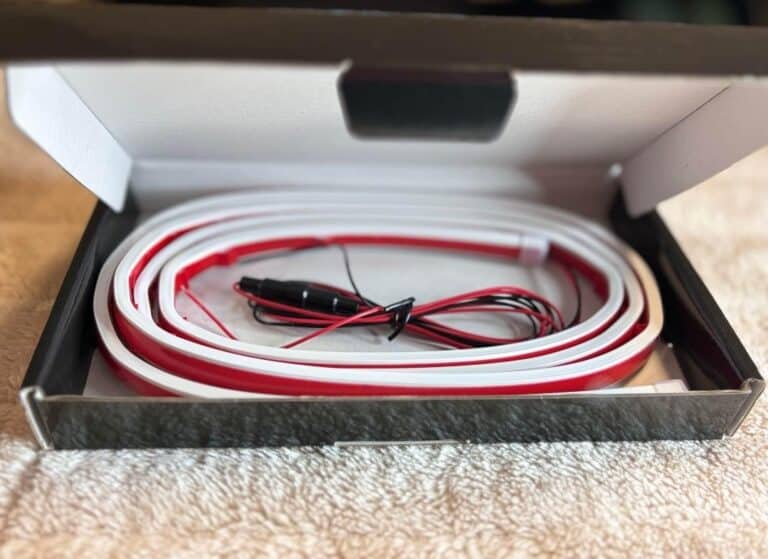 Bande lumineuse pour capot de voiture de 1,8m (blanc)