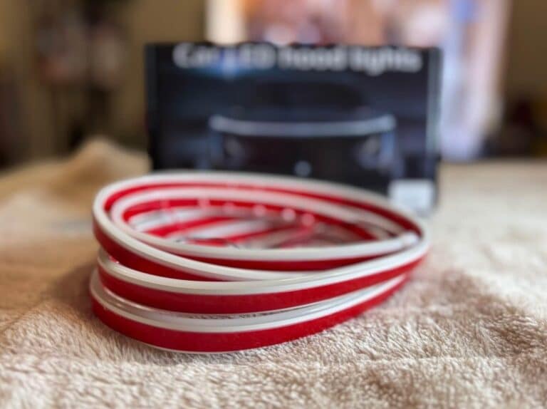 Bande lumineuse pour capot de voiture de 1,8m (blanc)