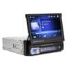 Autoradio 7 pouces 1 Din écran rétractable HD voiture lecteur MP5 autoradio support Bluetooth/USB/Aux