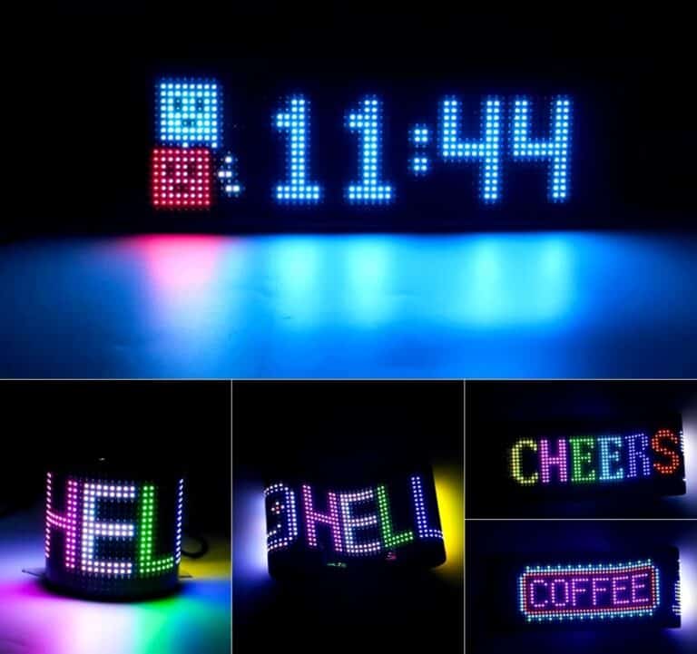 Panneau lumineux LED pour vitre arrière USB 5 V