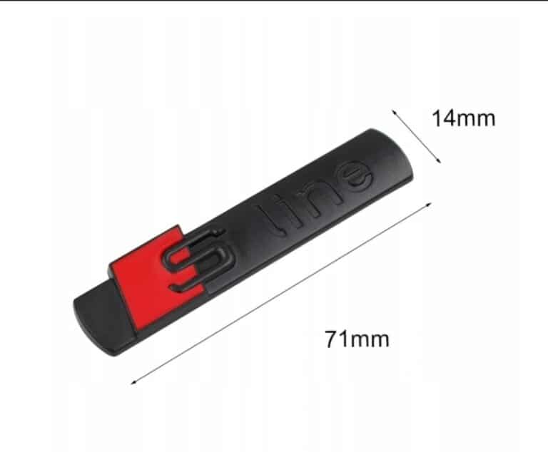 Logo S-Line Audi Autocollant