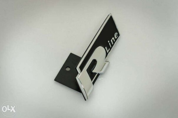 Logo R-Line Calandre Avant VW