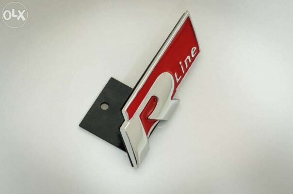 Logo R-Line Calandre Avant VW