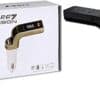 Chargeur et transmetteur FM via Bluetooth avec port USB pour entrée auxiliaire MP3 3,5 mm