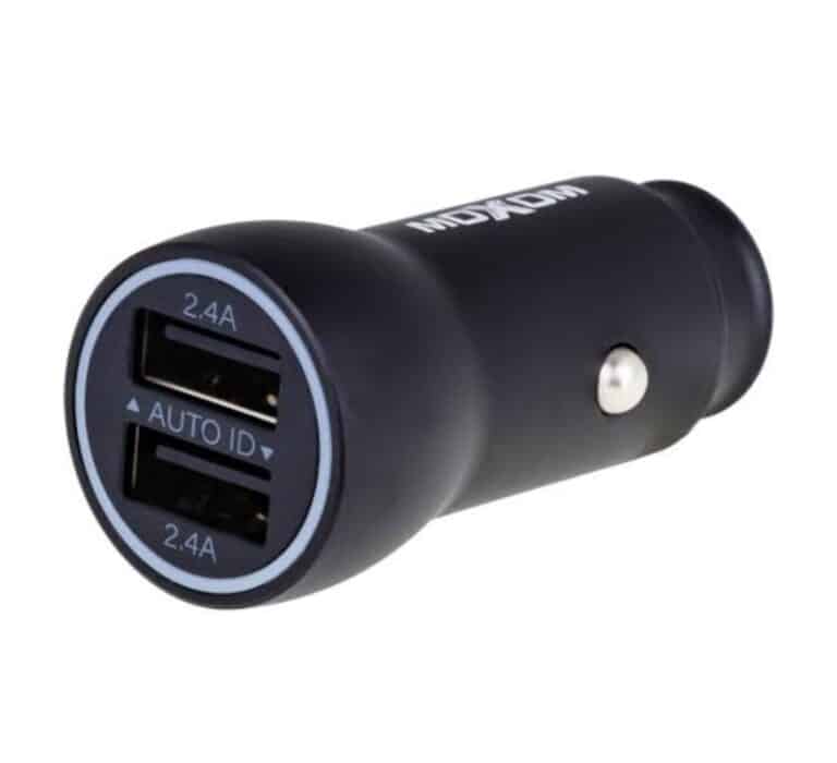 Chargeur de voiture double 2,4A