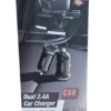 Chargeur de voiture double 2,4A