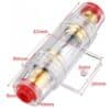 Fusible pour haut-parleurs de voiture 12V 60A