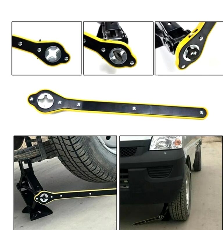 Clè à cliquet pour cric voiture