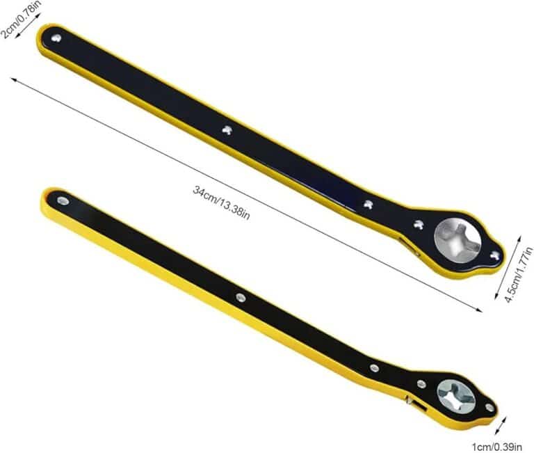 Clè à cliquet pour cric voiture