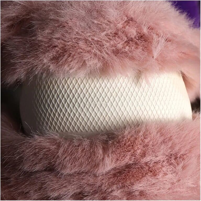 Couvre Volant Peluche Antidérapant