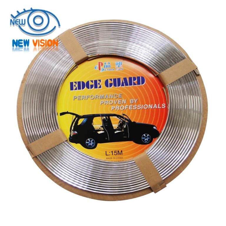 Rouleau protection et décoration chromé 15m