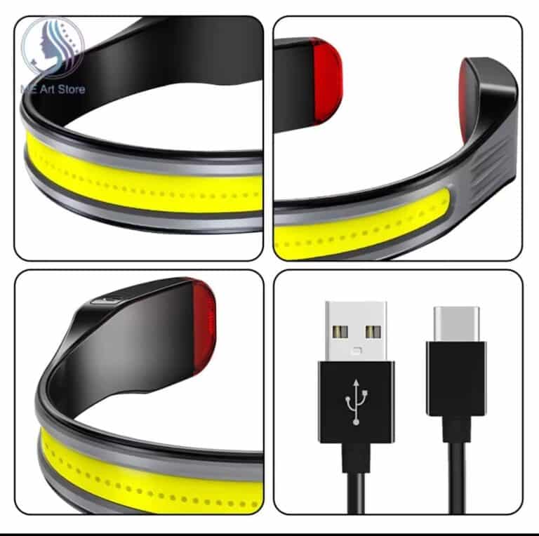 Lampe Frontale De Course USB