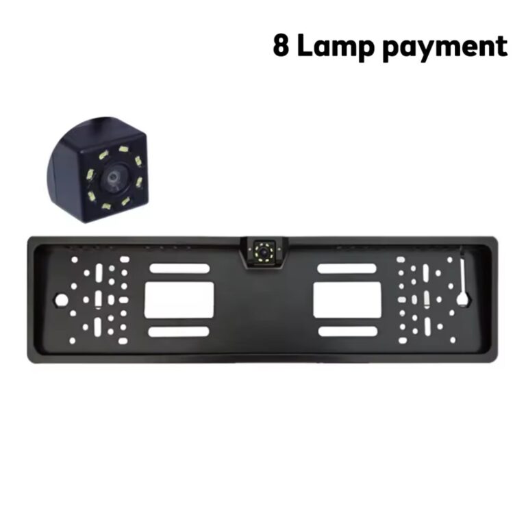 Caméra de recul pour plaque d'immatriculation de voiture