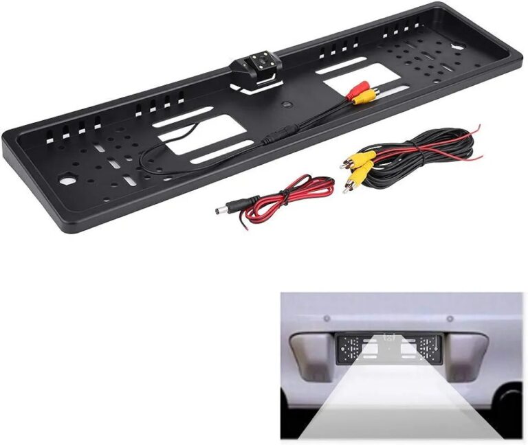 Caméra de recul pour plaque d'immatriculation de voiture