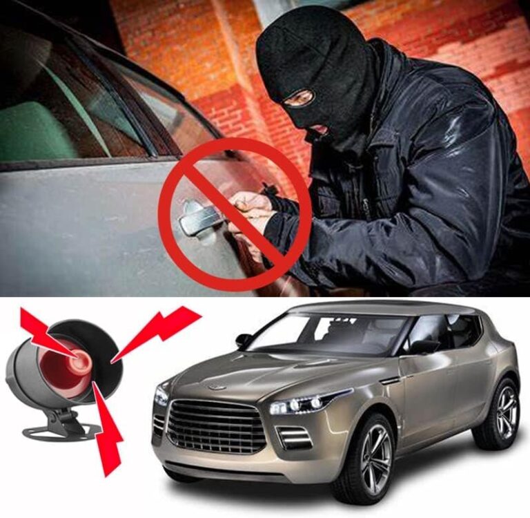 Système d'alarme de voiture à verrouillage centralisé