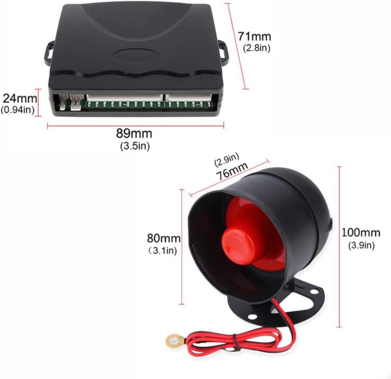Système d'alarme de voiture à verrouillage centralisé