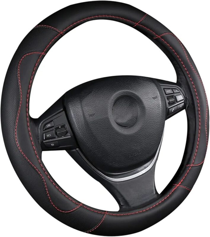 Couvre Volant Simili Cuir M