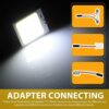 10Pcs Lampe Panneau de toit intérieure de voiture T10 12V