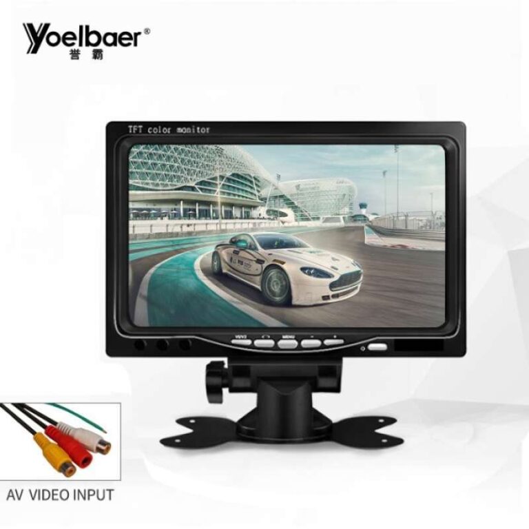 Ecran DVD Mp5  7" LCD Monitor touchscreen PER VOI