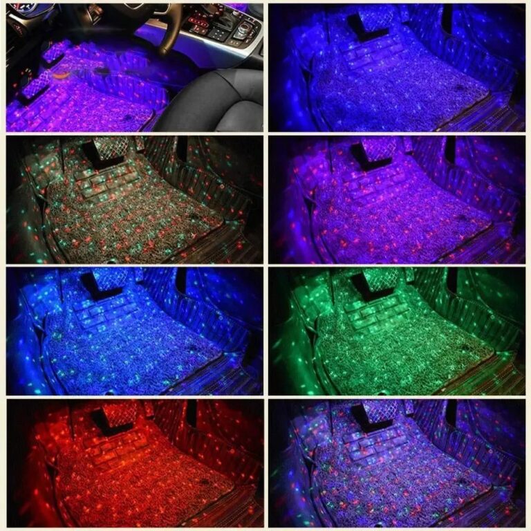 Kit d'éclairage LED étoilée pour intérieur RGB X4