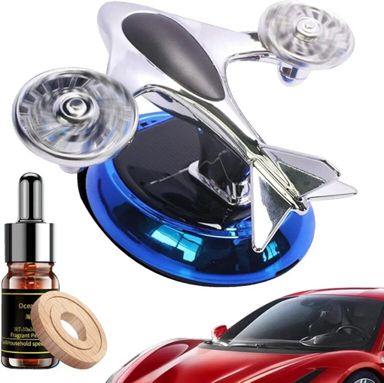Hélicoptère de parfum  aromathérapie solaire de voiture