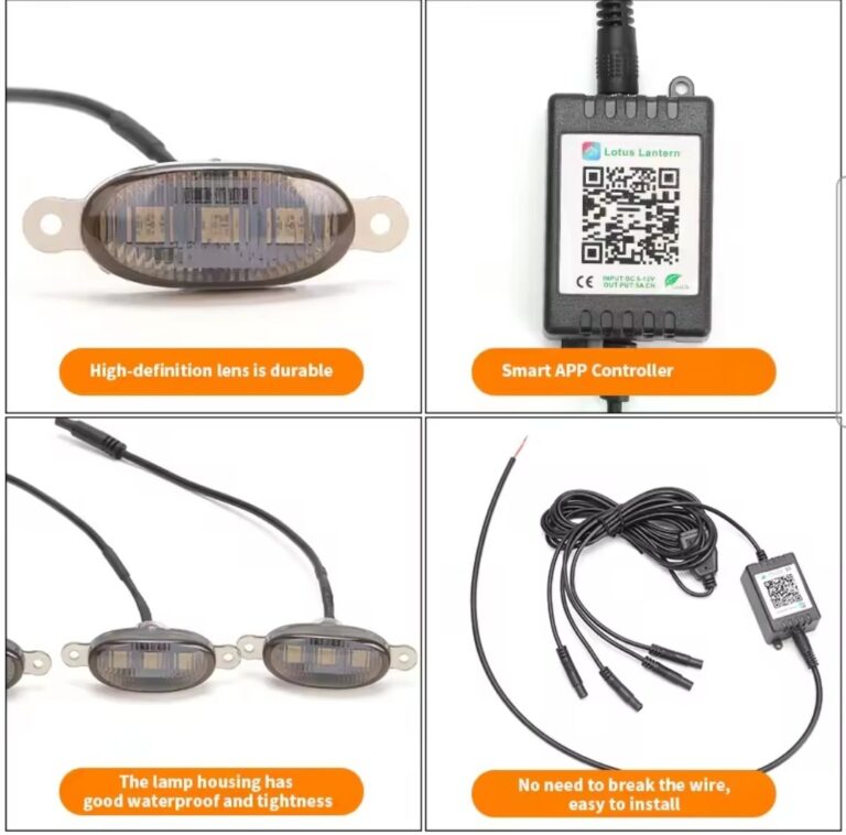 2025/01/1000027473.jpg Led Calandre Multicouleur RGB Avec Application 4Pcs