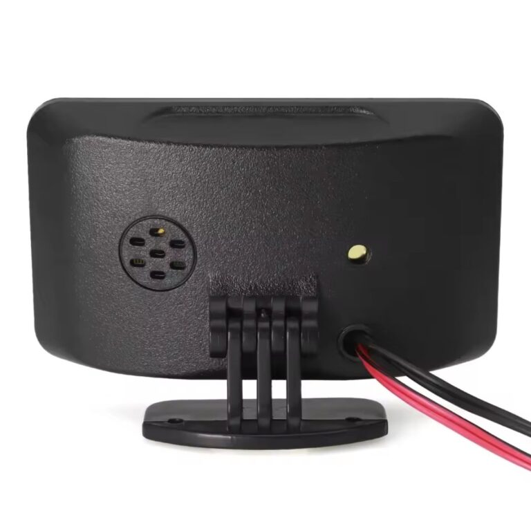 Compteur de température et de tension d'eau LCD