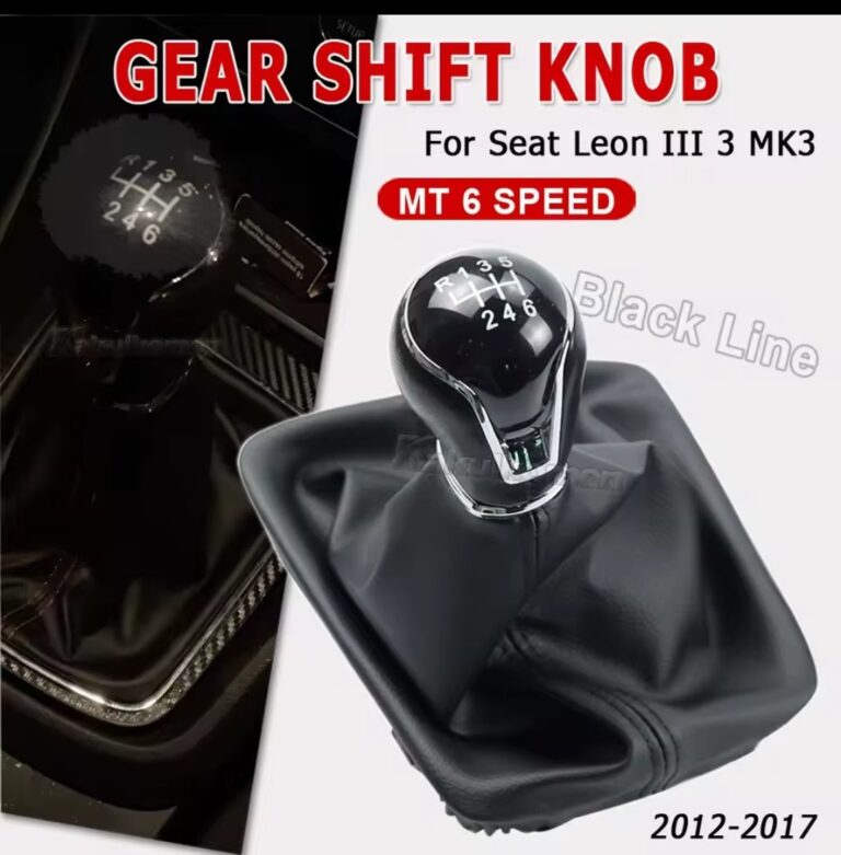 Pommeau levier de vitesse complet Seat Leon 6V/5V 2012-2017