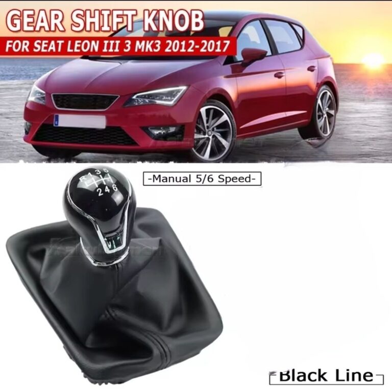 Pommeau levier de vitesse complet Seat Leon 6V/5V 2012-2017