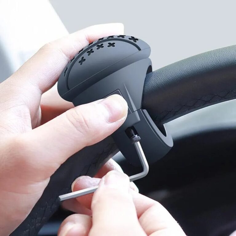 Poignée de volant en silicone à 360 degrés