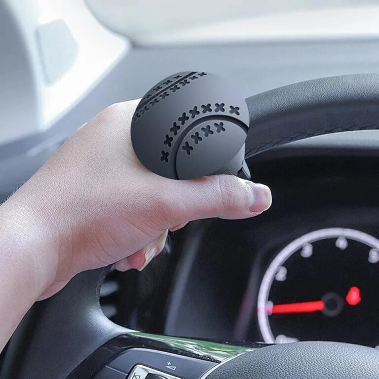 Poignée de volant en silicone à 360 degrés