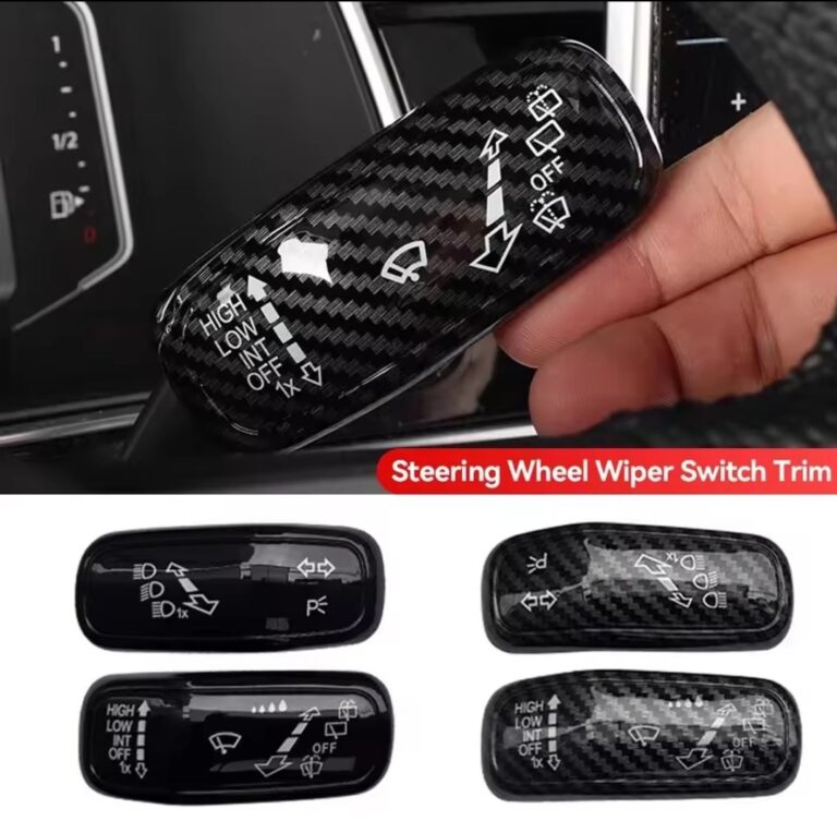 Cache décorative de levier  d'essuie-glace et clignotant de volant VW SEAT SKÔDA