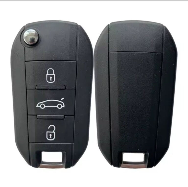 Coque de Clé télécommande 3 boutons pour Peugeot