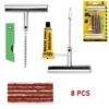 Kit de réparation de pneus de voiture 9Pcs